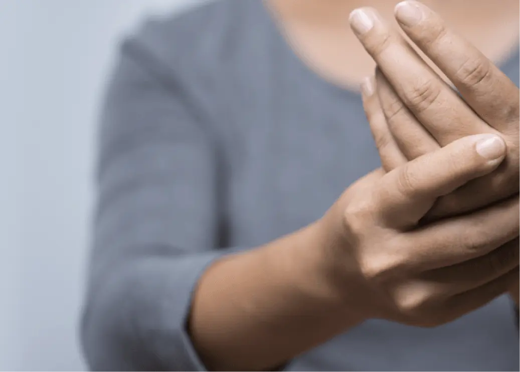 Douleur au doigt